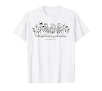 A Cheerful Heart is Good Medicine Christian God & Jesus T-Shirt