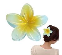 A Cheveux En Forme De Fleur Pour Femme, Fleurs Cheveux Accessoires, Conception Antidérapante Pinces Hawaïenne - Hibiscus Artificielles Pour L'eté, La Plage, Les Vacances, Tenues Mariage, Déco