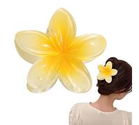 A Cheveux En Forme De Fleur Pour Femme, Fleurs Cheveux Accessoires, Conception Antidérapante Pinces Hawaïenne - Hibiscus Artificielles Pour L'eté, La Plage, Les Vacances, Tenues Mariage, Déco