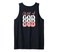 A Child of God The Way The Truth The Life Jesus Art ON Back Tank Top