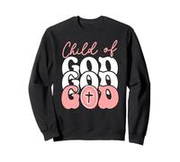 A Child Of God The Way The Truth The Life Jesus Cross Lion Sweatshirt