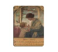 A Child's Prayer Vintage Retro Poster Metal Tin Sign Chic Art Retro Iron Painting Bar People Cave Cafe Family Garage Poster Wall Decoration 12x16inch(30x40cm)