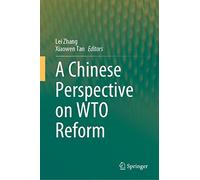 A Chinese Perspective on WTO Reform