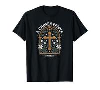A Chosen People 1 Peter 2:9 Cross T-Shirt