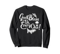 A Christmas Carol Charles Dickens God Bless Us Everyone Sweatshirt