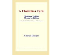A Christmas Carol (Webster's Turkish Thesaurus Edition)