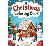 A Christmas Coloring Book: Relaxing Festive Designs for Teens & Adults