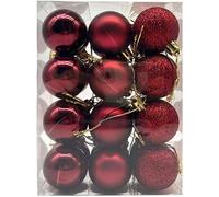 (A) Christmas Decorations Promotion 3cm Christmas Tree L Bauble Hanging Home Party Ornament Decor Christmas Ornaments Xmas Gifts for Family Friends Hangin