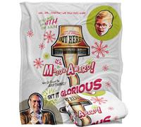 A Christmas Story Isnt It Glorious Blanket Multicoloured (One Size)