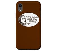 A Christmas Story Shoot Your Eye Out Oval Case for iPhone XR