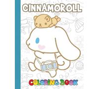 A cinnam.oroll's Coloring Book: Encourage Creativity with One-Sided JUMBO Coloring Pages, Gifts for Children Kids