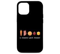 A Classic Girl Dinner Viral Trend Snack Meal Aesthetic Case for iPhone 12/12 Pro