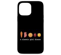 A Classic Girl Dinner Viral Trend Snack Meal Aesthetic Case for iPhone 13 Pro Max