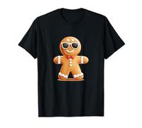 A Clever Gingerbread Man with a Cool Style for Boys & Girls T-Shirt