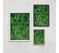 A Cloak Of Leaves Giclee Art Print - A3 - Black Frame