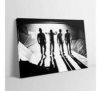 A Clockwork Orange B&W Stretched Canvas Modern Wall Art Picture Print Movie Fans Home Office Hotel Decoration Multiple sizes Ready to Hang (30x20inch / 76x51cm)