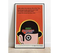 A Clockwork Orange Film Movie Promo :: Huge 36"x24" Poster Print Similar (Slightly Larger) to A1 Size : Retro Reproduction BRING YOUR WALLS TO LIFE !!