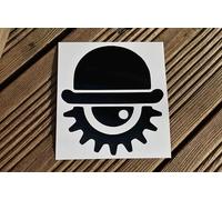 A Clockwork Orange Movie Film Vinyl Decal Sticker car Van Wall Window Bedroom Kitchen (10cm x 8.7cm)