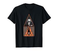 A Clockwork Orange Silhouette Movie Graphic PAPL1264 T-Shirt, Men, Black, Large