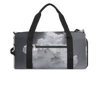 A Cloud Floating Gym Bag Sport Gym Tote Bag Lightweight Duffle Bag Carry On Weekender Bags for Women Men, white, One Size