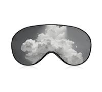 A Cloud Floating Sleep Mask with Adjustable Strap, Comfortable & Soft Eye Mask for Sleeping Light Blocking, Lightweight & Breathable Eye Cover for Men Women