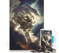 A Cloud God 1000 Piece Jigsaw Puzzle for Adults Logic Play Smooth Thick Family Enjoyable Home Art (50x75cm)