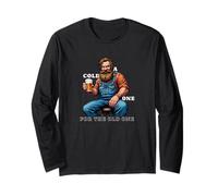 A Cold One for the Old One Mechanic Beer Long Sleeve T-Shirt