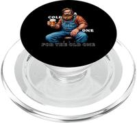 A Cold One for the Old One Mechanic Beer PopSockets PopGrip for MagSafe