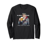 A Cold One for The Old One Soldier Beer Enthusiasts Long Sleeve T-Shirt