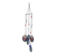(A) Colorful Wind Chimes Crystal Ball Prism Hanging Window Craft Gift Home Garden Decorations