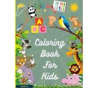 A Coloring Book For Young Artists: "Fun and Creative Coloring Pages for Kids!", Include Animals, Birds, Amphibians and etc. Total pages-122, Subash Publications, [paperback]