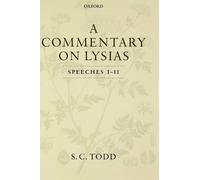 odd - A Commentary on Lysias Speeches 1-11 - New hardback or cased bo - N555z