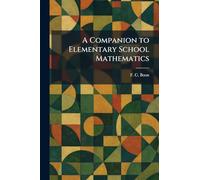 A Companion to Elementary School Mathematics