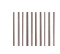 A Comprehensive Set Ten Pieces of Precision Engineered High Speed Steel Bars at a Standard Length of 100mm (2.5mm)