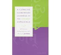 A Concise Elementary Grammar of the Sanskrit Language
