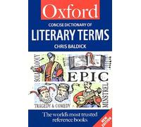 A Concise Oxford Dictionary of Literary Terms (Oxford Paperback Reference)