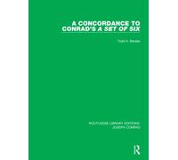 A Concordance to Conrad's A Set of Six