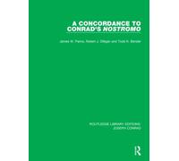 A Concordance to Conrad's Nostromo