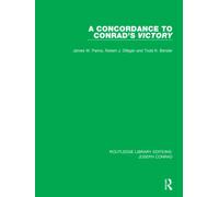 A Concordance to Conrad's Victory