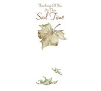 A Contemporary Thinking of You at This Sad Time Card