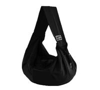 A convenient polyester mesh backpack for cat and dog bags when going out (black)