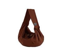 A convenient polyester mesh backpack for cat and dog bags when going out (coffee)