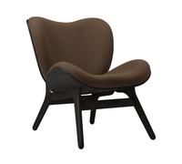 A Conversation Piece Armchair Black Oak/Mocca