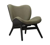 A Conversation Piece Armchair Black Oak/Morning Meadows