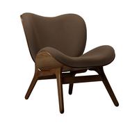 A Conversation Piece Armchair Dark Oak/Mocca