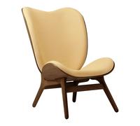 A Conversation Piece High Armchair Dark Oak/Summer Shine