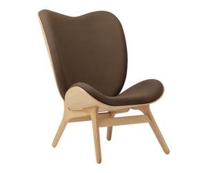 A Conversation Piece High Armchair Oak/Mocca