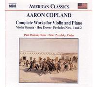 A Copland – Complete Works for Vio – NAXOS