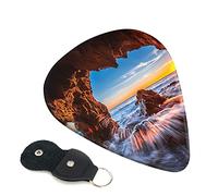 A Corner of The Sea Printed Guitar pick Guitar Plectrums for Acoustic Guitar Electric Guitar Bass Guitar - Guitar Accessories - 6 Pack 0.46mm