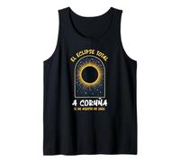 A Coruna Espana Spain Solar Eclipse Totality August 12, 2026 Tank Top